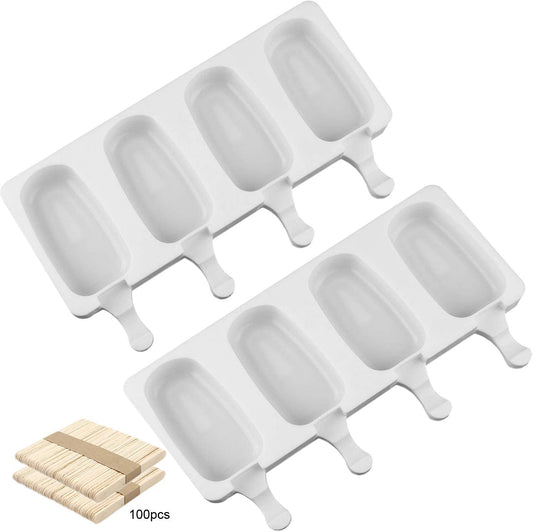 4 Cavity Geometric Shockwave Cakesicle Popsicle MOULD 