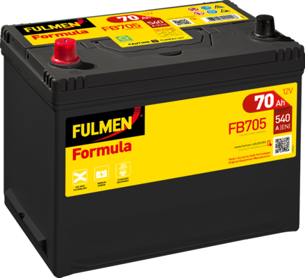 Batterie voiture FULMEN Formula FB800 12V 80Ah 640A-Fulmen