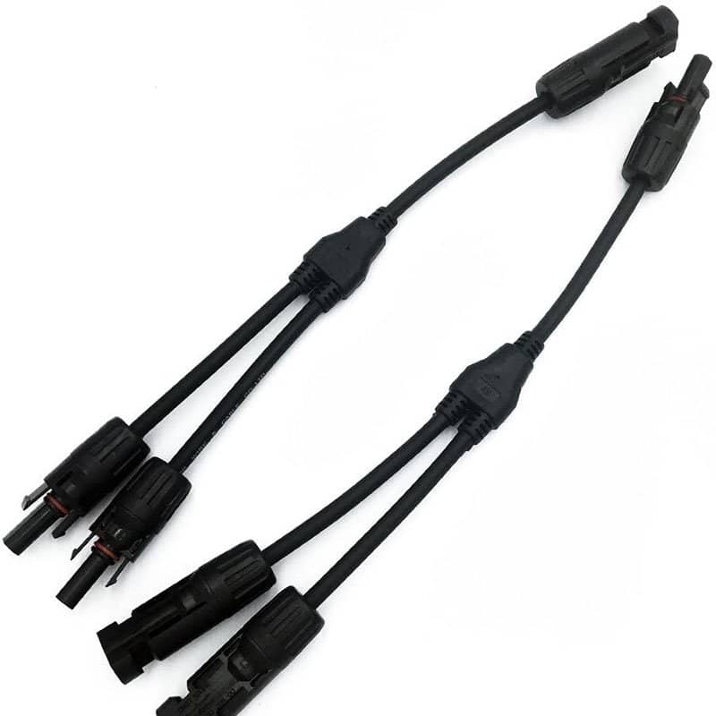 Victron Energy SCA520500000 MC4 Solar splitter Y cable pair (male female)
