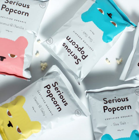 Serious Popcorn is made without seed oils in New Zealand. It contains no nasties. Made with coconut oil.