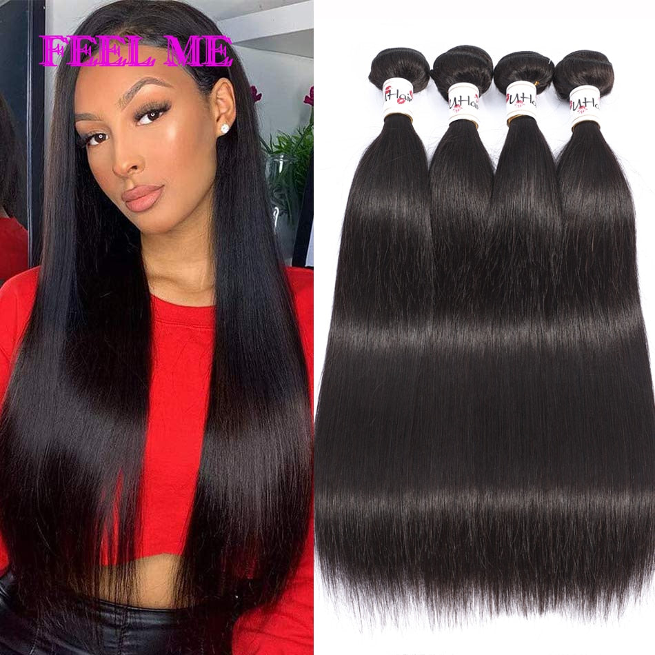 Brazilian Straight Human Hair Bundles