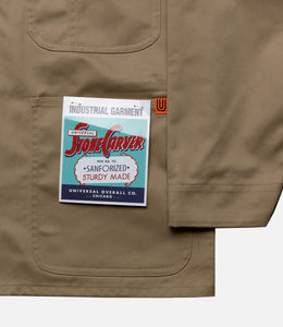 Universal Overall Twill Coverall Beige