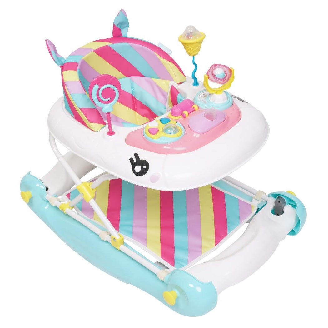 mychild roundabout 4 in 1 activity walker citrus