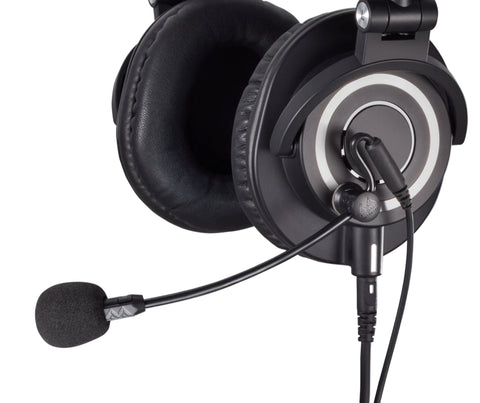 Audio Technica M50x with AntLion Audio ModMic