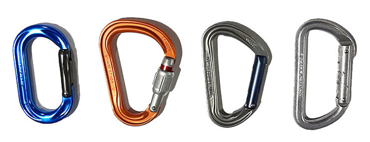 Climbing Carabiner Gear Guide - Types of Carabiners, Parts, and Sizes –  Climb On Equipment