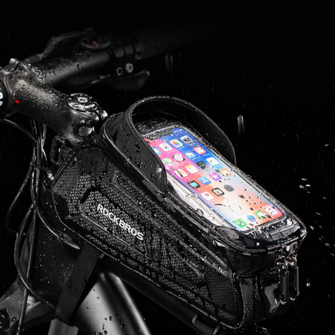 Cykelväska med Touch Screen - Håll din smartphone nära i regn och solsken.