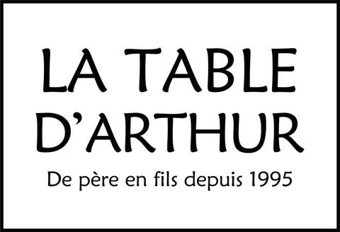 Logo La table d'Arthur, la gamme alimentaire des Savons Arthur