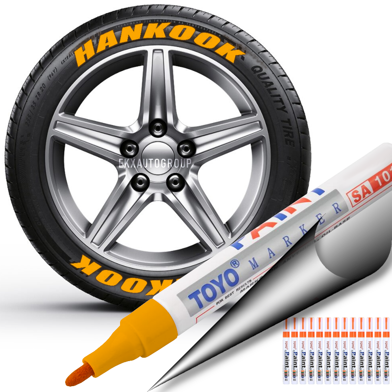 Tire Stickers TIREPEN-W: Fast Dry Tire Paint Pen - JEGS