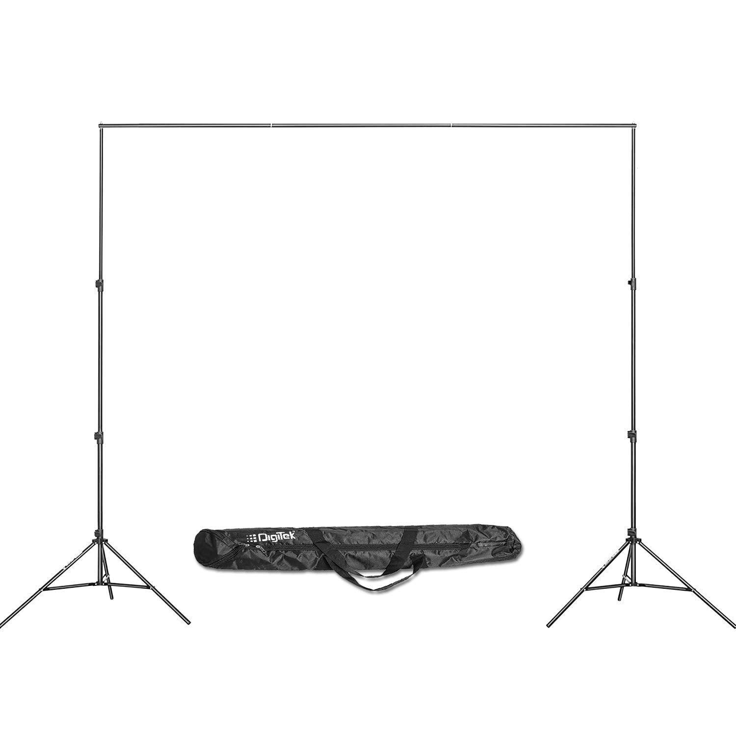 Buy DIGITEK® (DBSK-009FT) Studio Background Stand Kit for Backdrop  PhotogrOnline Best Prices | Digitek