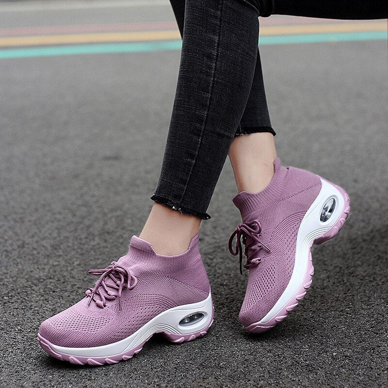 Women's Casual Active Fitness Sneakers Summer Sport Shoes