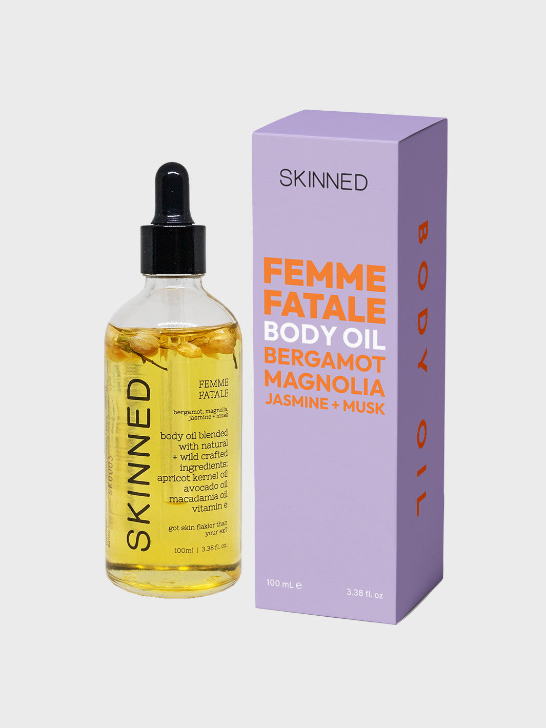 Skinned Femme Fatale Body Oil – Beauty Bae Studio