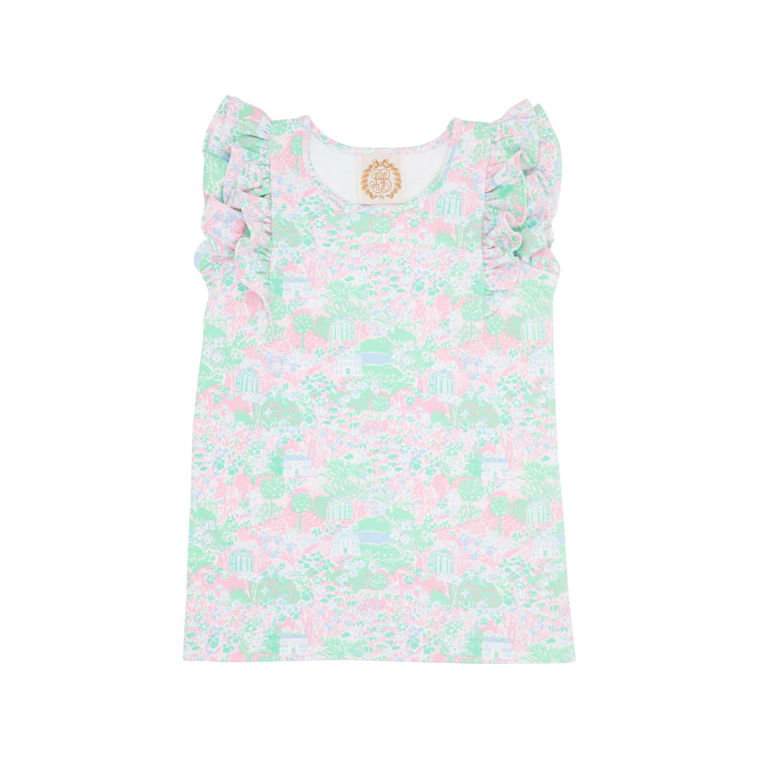 RUEHLING RUFFLE TOP BEASLEY BLOOMS