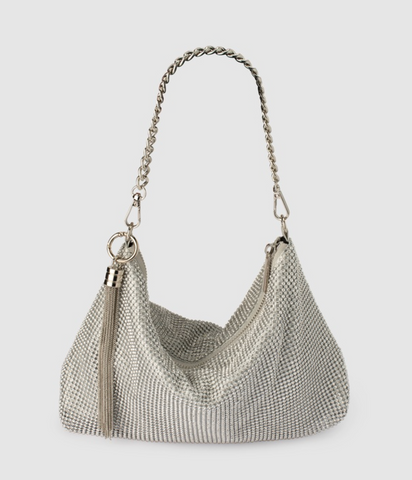 Crystal shoulder bag