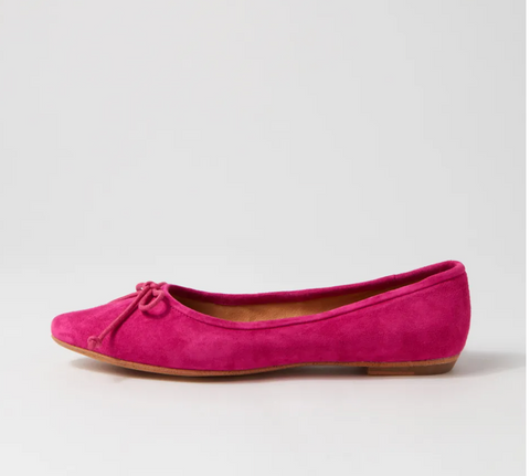 suede ballet flats