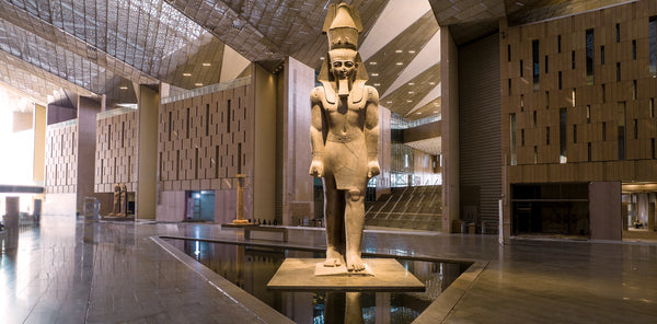 Ramses II statue at Grand Egyptian Museum (GEM)