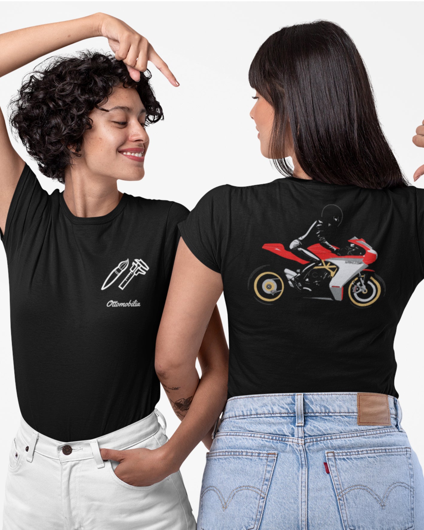 Mujer MV Agusta camiseta Rider" | Ottomobilia - Ropa de Moto