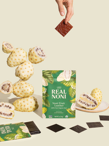 noni fruit leather full of rich ORAC antioxidants to nourish your body naturally