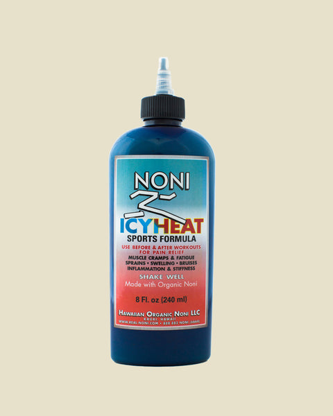 Sports IcyHeat Noni Lotion for fast acting pain relief 