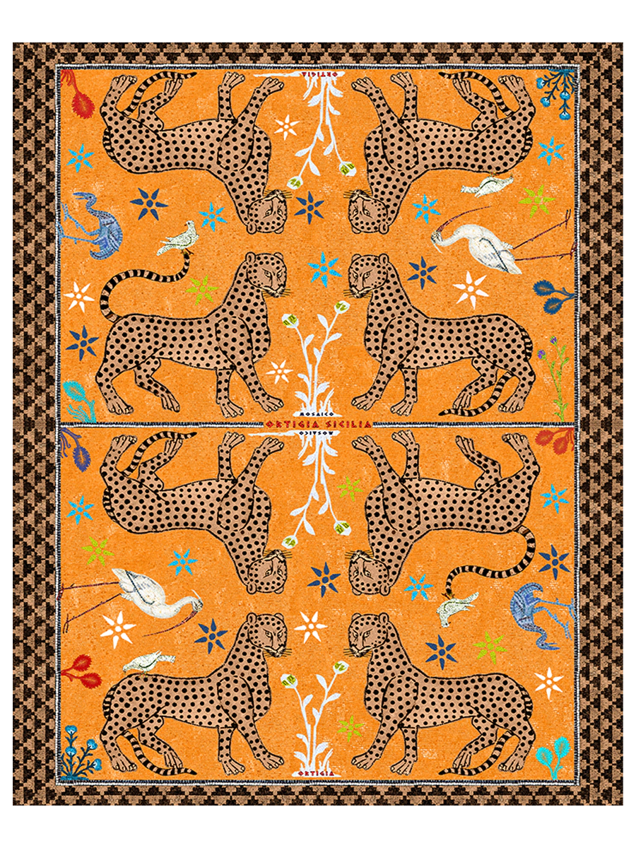 image of Ortigia parero mosaic orange