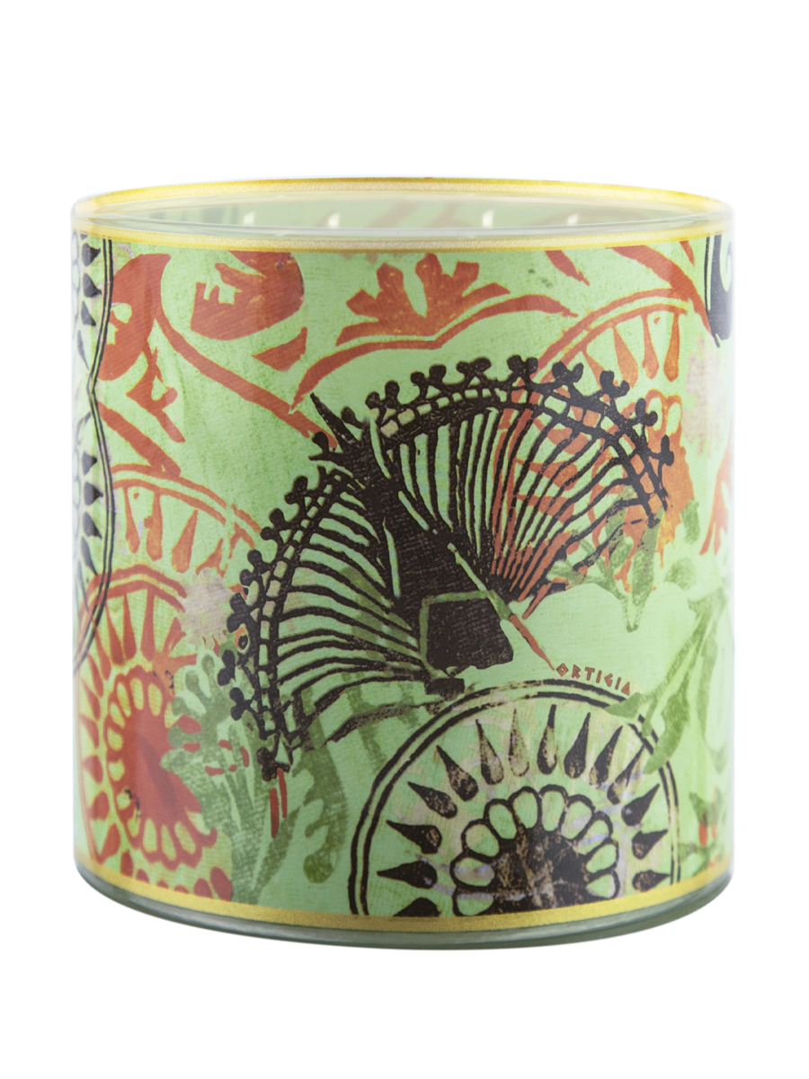 image of Ortigia Decorated Candle Large Fico d'India