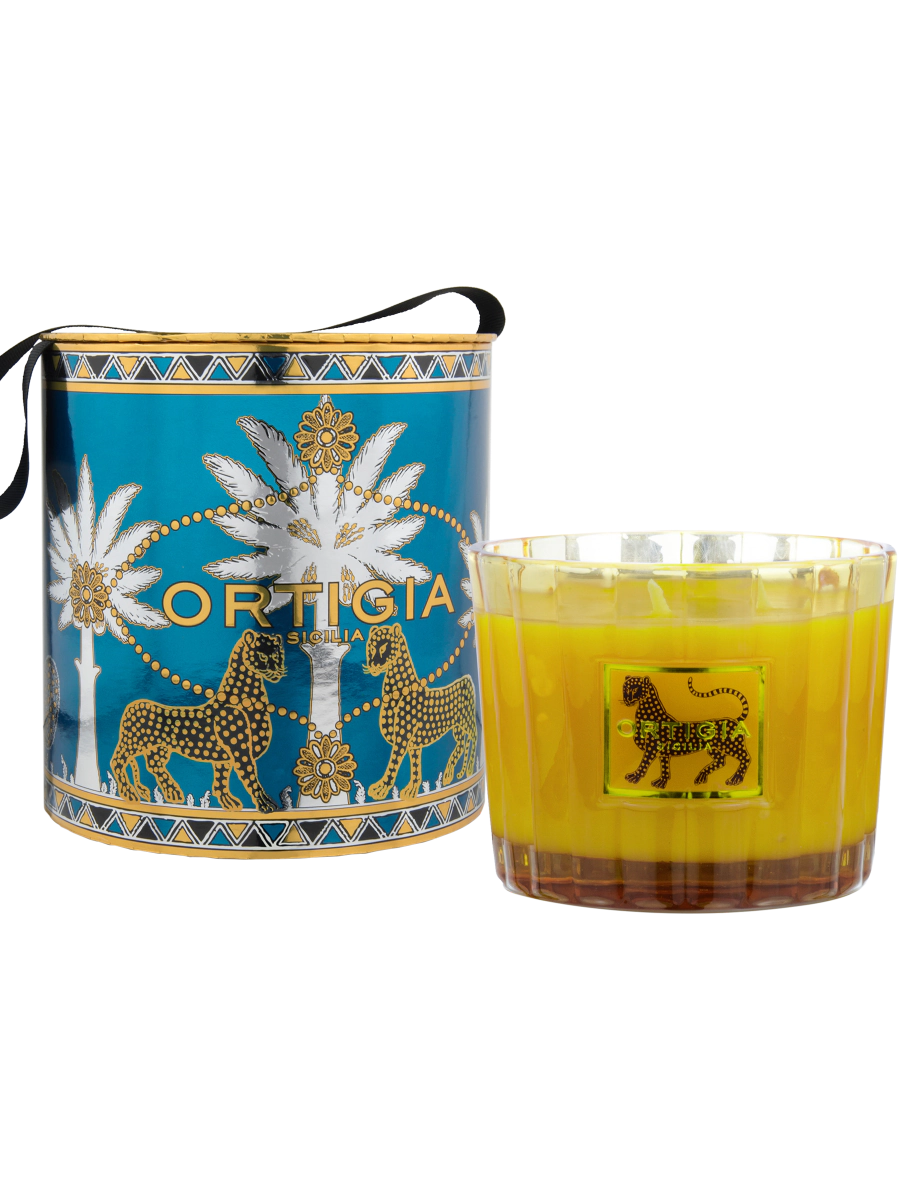 image of Ortigia Zagara 4 Wick Candle