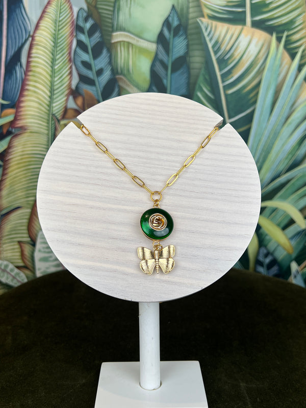 Buy Winsome Sakura Gemstone Necklace Online | CaratLane