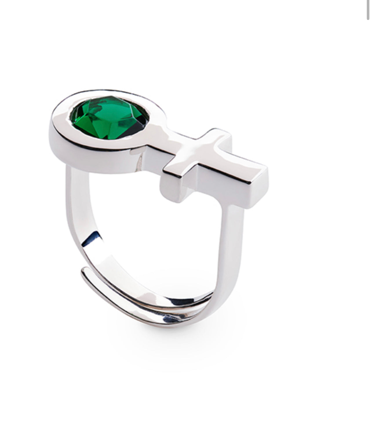 Image of Sägen Future Is Female Jade Ring