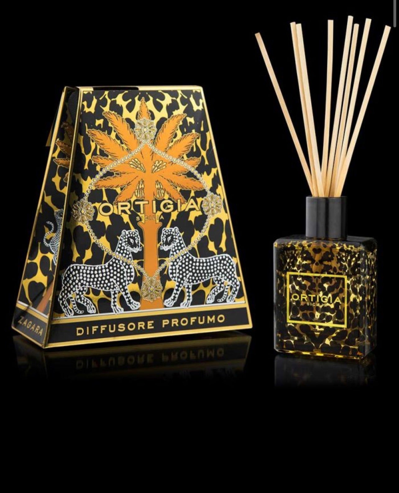 image of Ortigia Zagara Perfume Diffuser Gatto