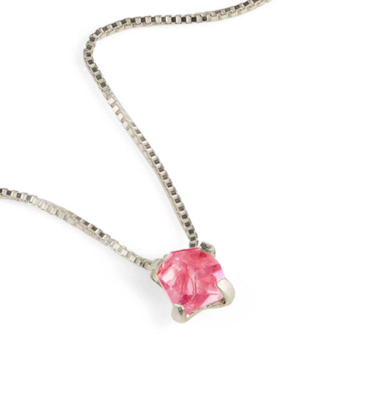 Image of Sägen Prisma fucsia necklace