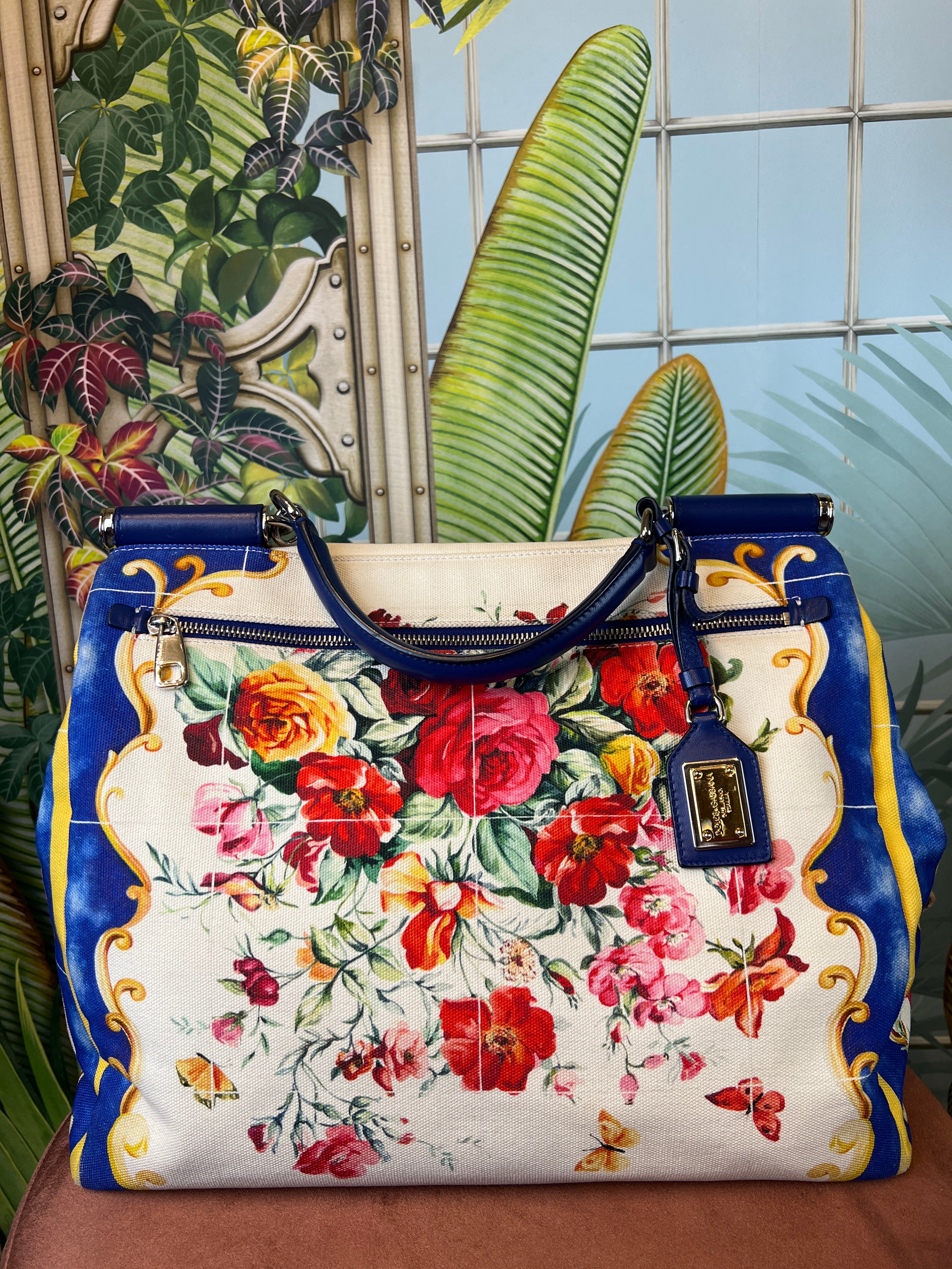 Image of Dolce & Gabbana Sicily cloth bag