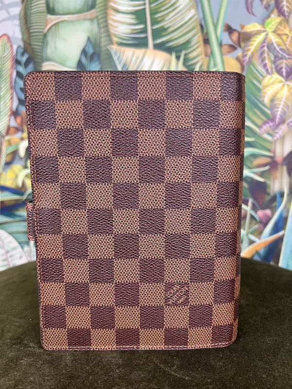 Louis Vuitton Agenda Cover Medium Ring Monogram in Coated