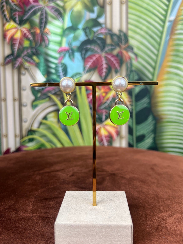 Gucci Upcycled Teardrop Earrings (GG)