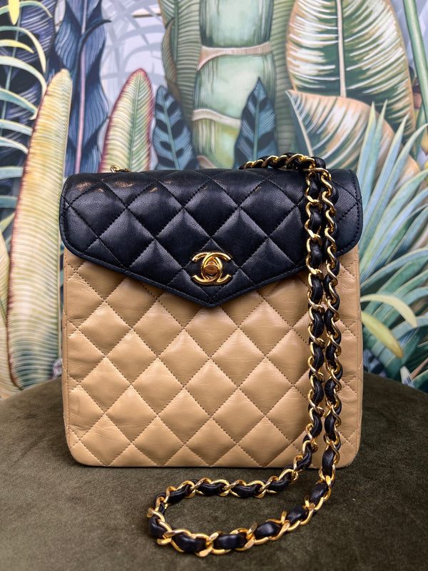 Chanel Timeless classic Flap bag vintage Black – A Piece Lux