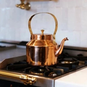 English Copper Tea Kettle - Mother & Home Market - English Tea Kettle