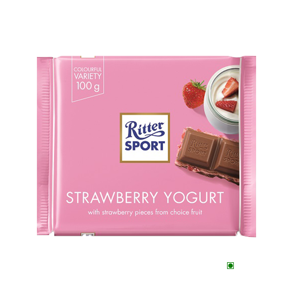 Ritter Sport Strawberry Yoghurt Bar 100g