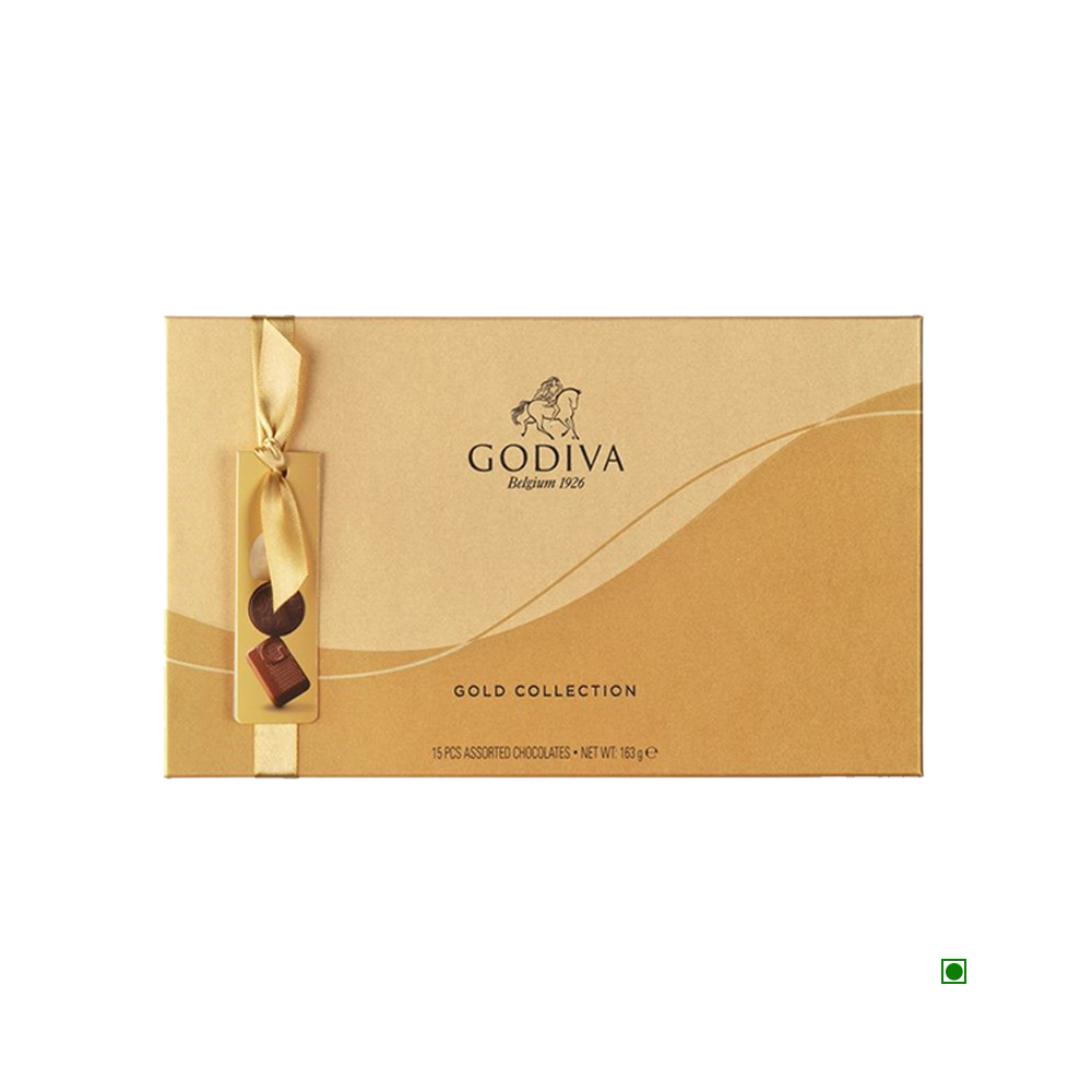 Godiva Gold Rigid Box 15pc 160g