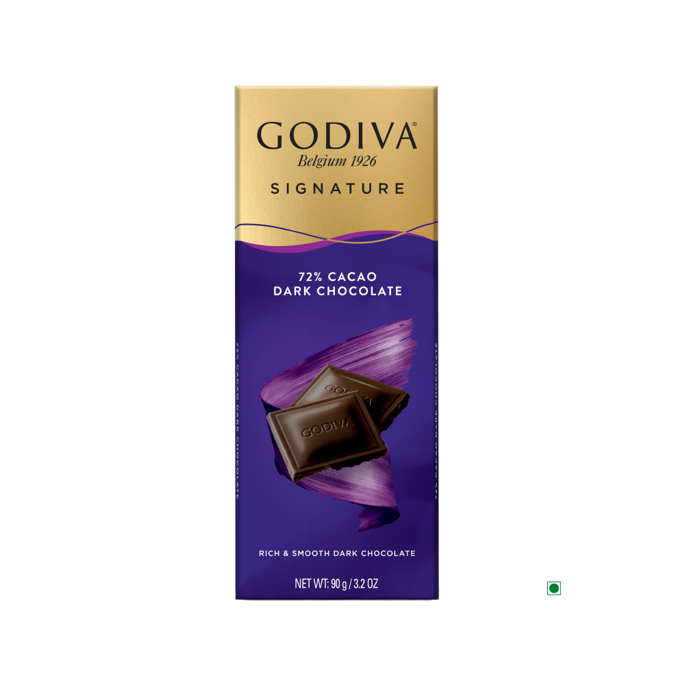 Godiva Dark 72% Bar 90g