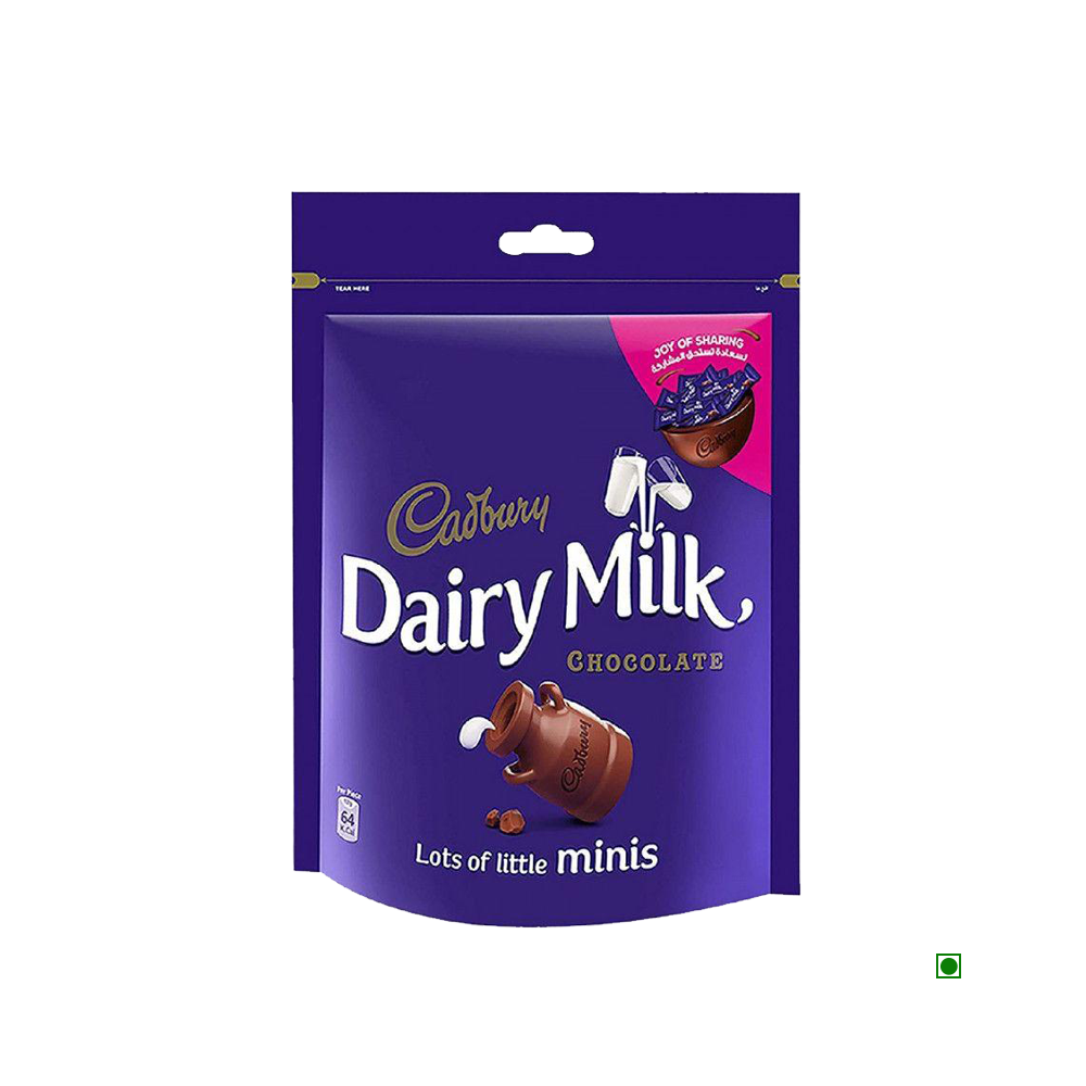 Cadbury Dairy Milk Chocolate Minis Bags 120g