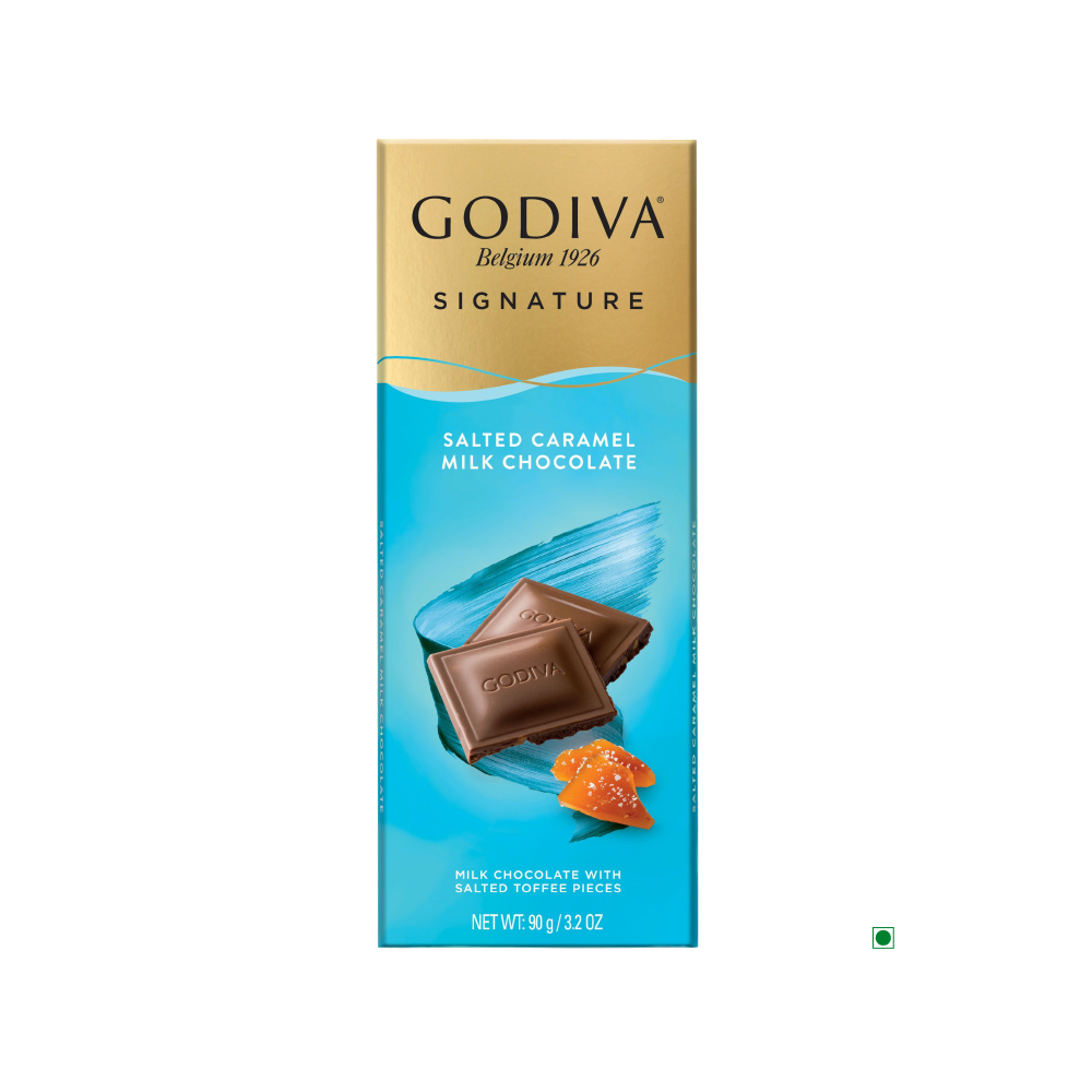 Godiva Milk Salted Caramel Bar 90g