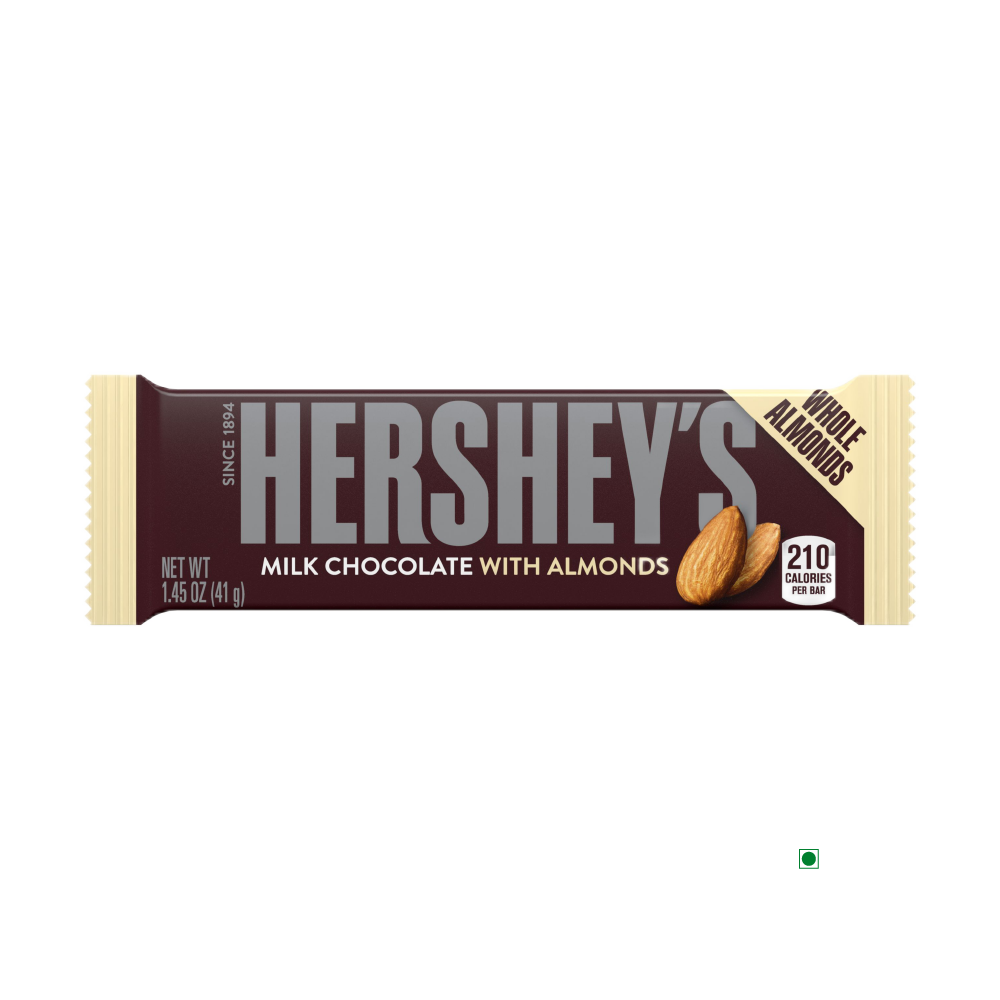 Hershey’s Milk Chocolate Bar with Almonds 41g