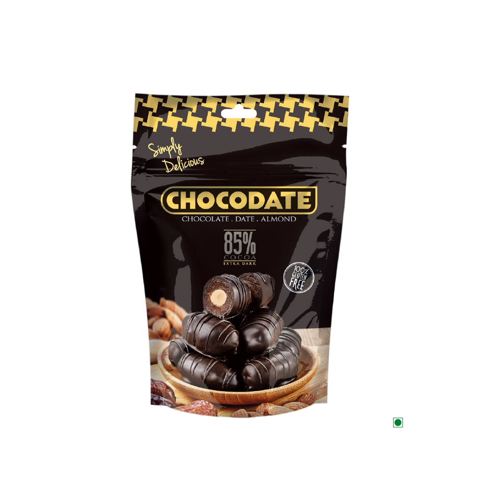 Chocodate Exclusive Real Extra Dark Pouch 100g