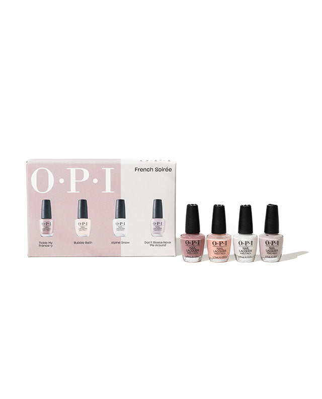 OPI French Soiree Mini Nail Lacquer 4-Piece Gift Set Gift Sets