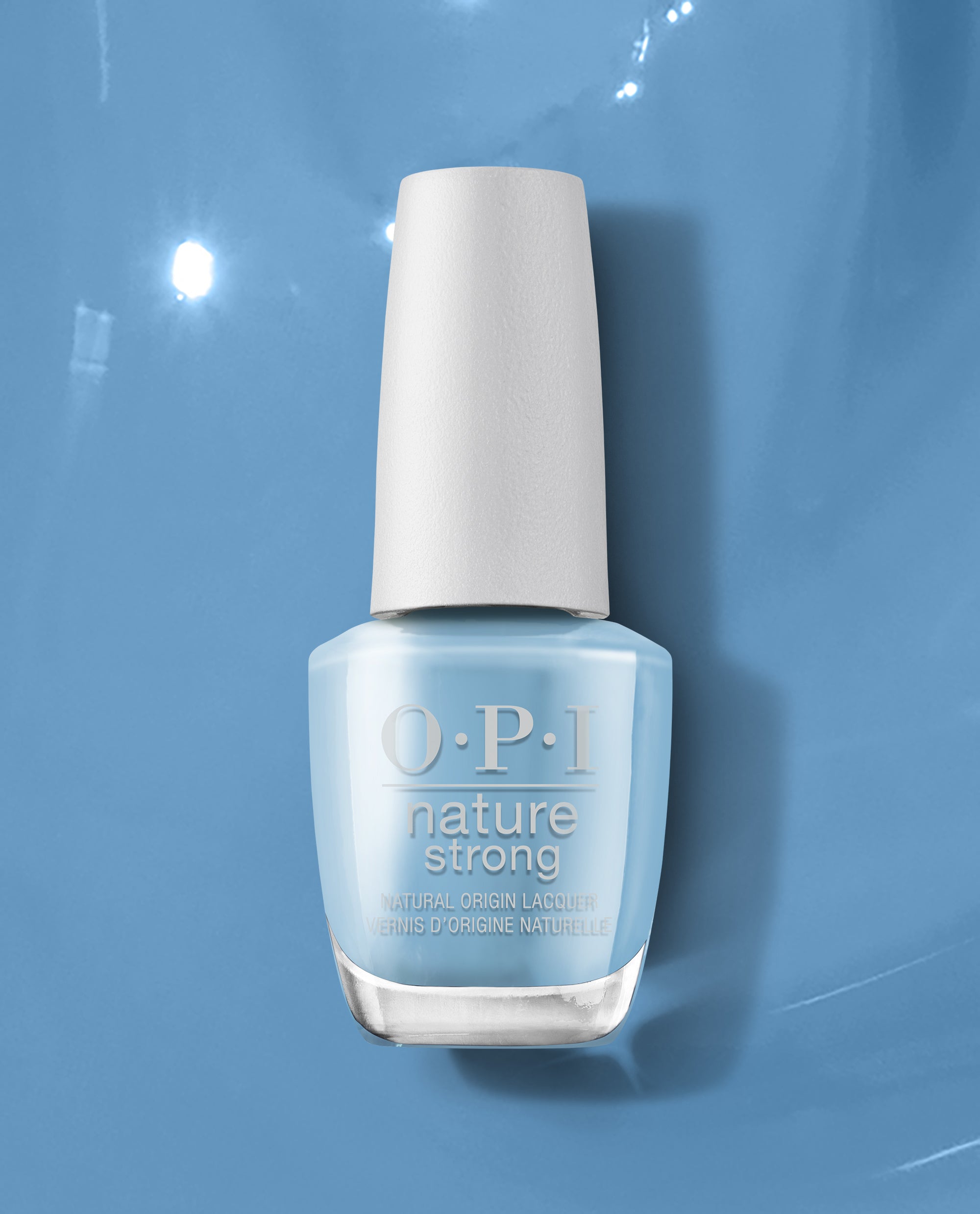 OPI Big Bluetiful Planet Natural Origin Nail Lacquer Nature Strong