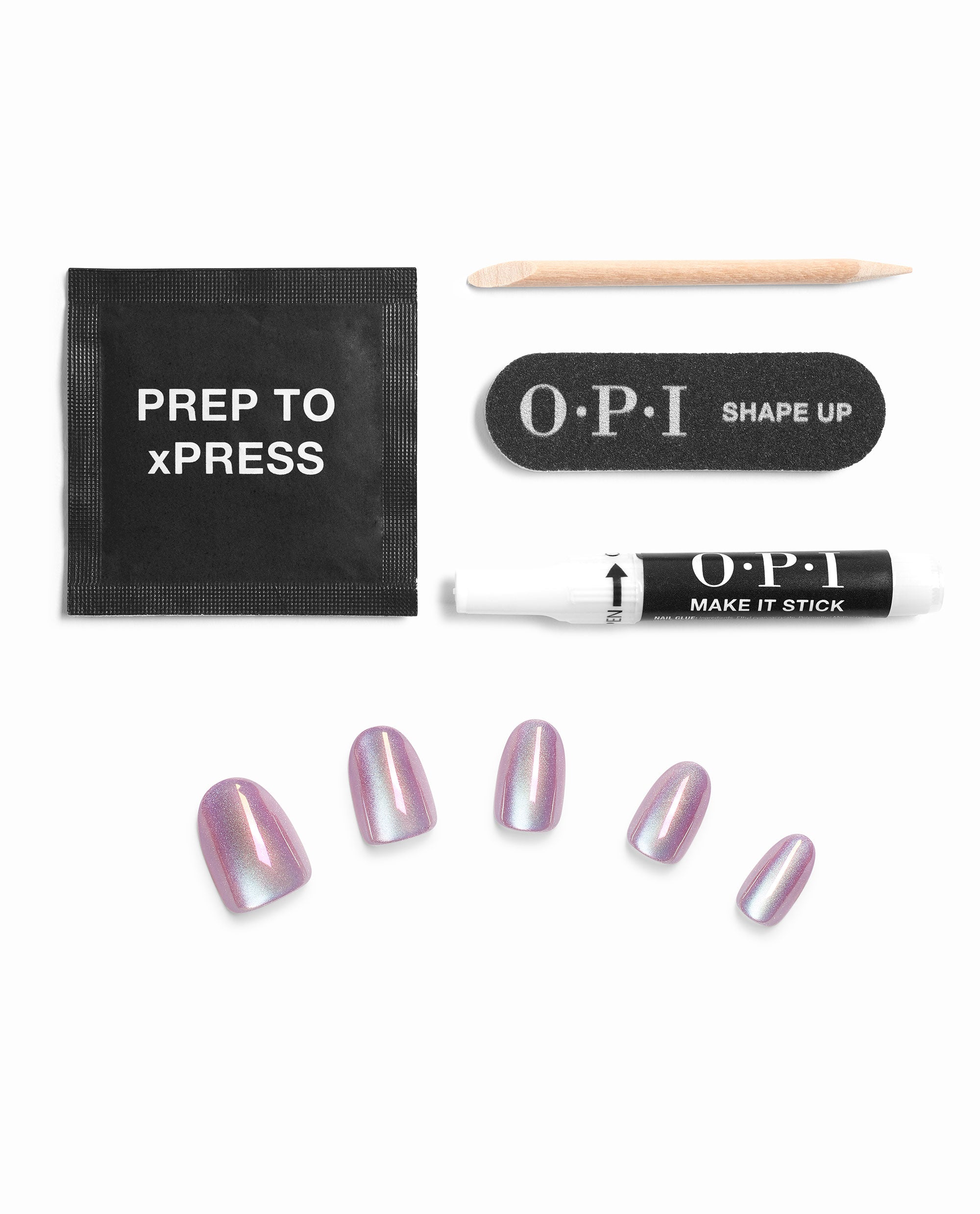 OPI Space Jamz Press on nails Contents