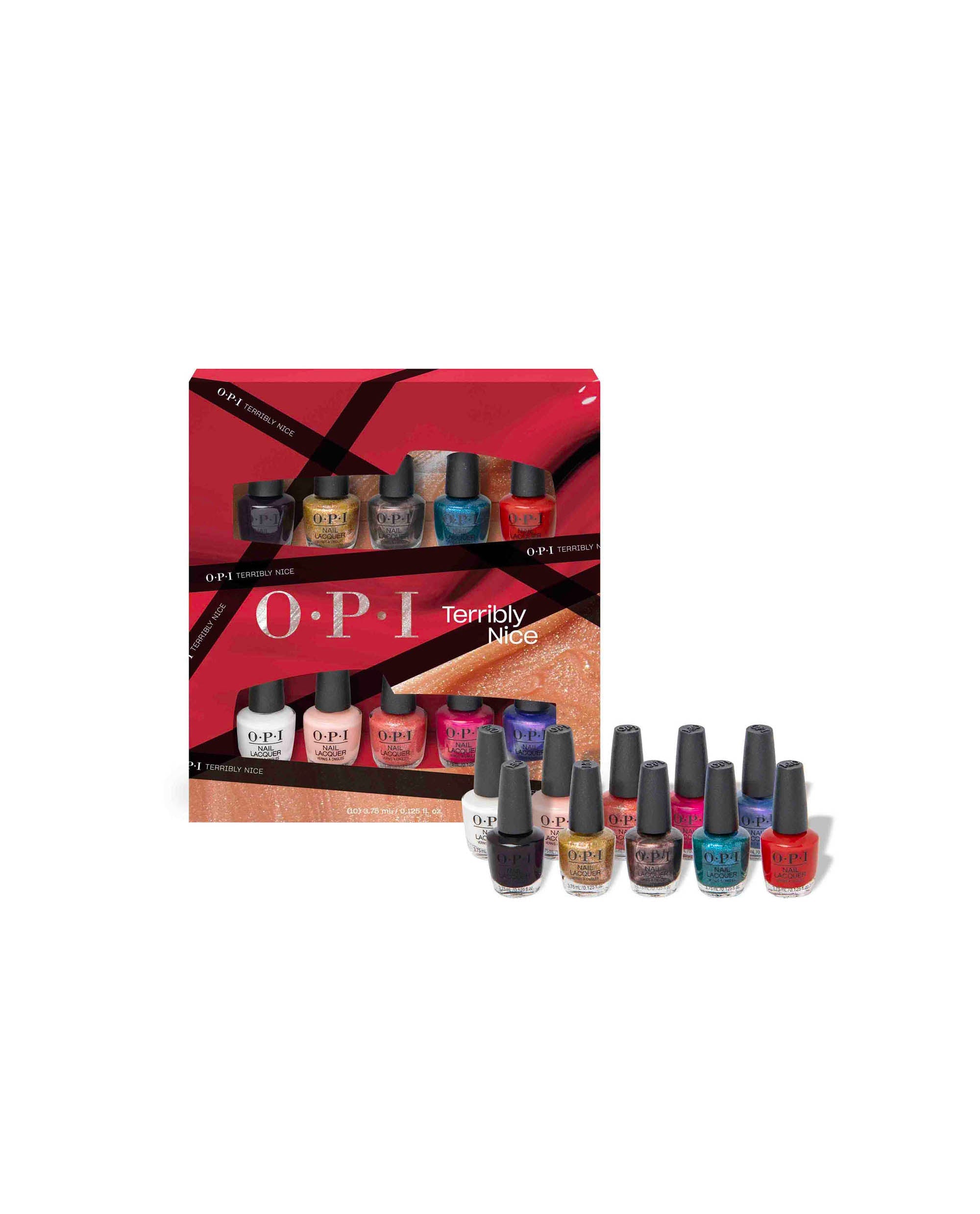 OPI Terribly Nice Mini Nail Lacquer 10-Piece Gift Set Gift Sets Terribly Nice Collection