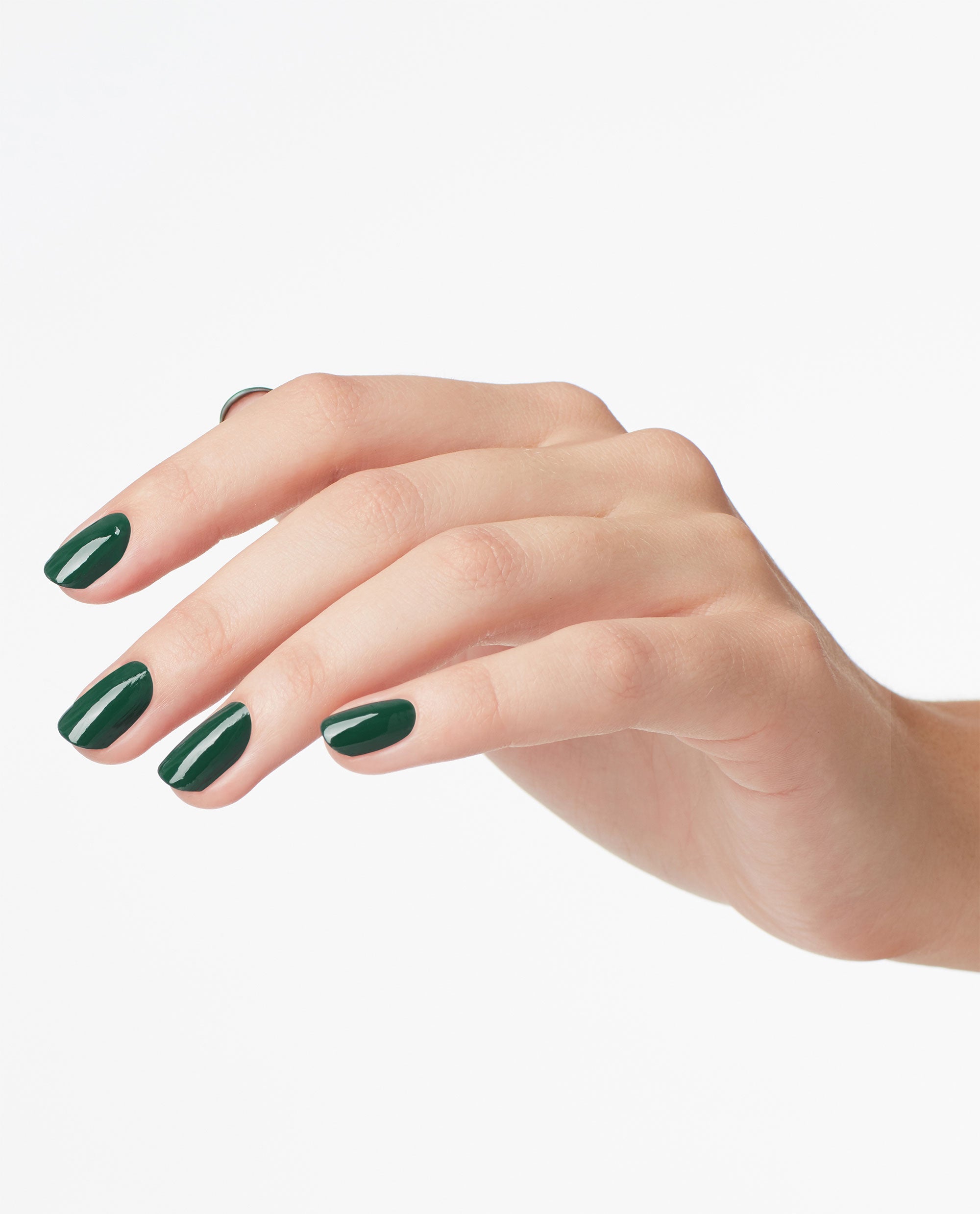 OPI Stay Off the Lawn!! Green Nail Polish Mani