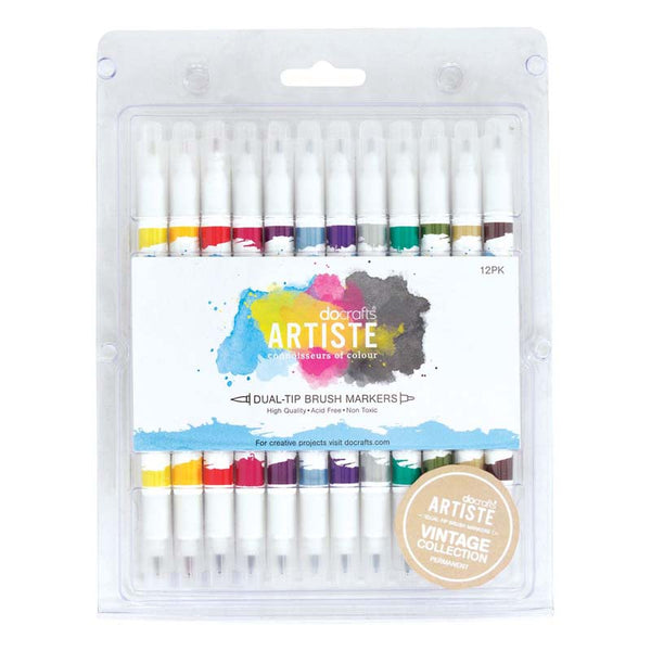 Dual Tip Artist Markers 12 Count - Royal & Langnickel