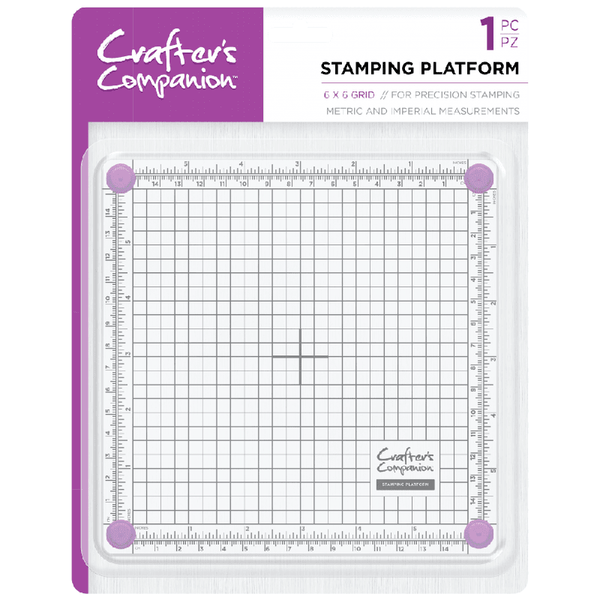 Crafter's Companion Stamping Platform & Magnetic Base-8X8