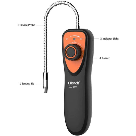 Elitech BT-3 LCD Indoor/Outdoor Digital Hygrometer Thermometer with Cl –  Elitech Australia