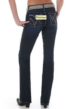 Wrangler Cowgirl Cut Ultimate Riding Jean Q-Baby with Booty Up – Irvines  Tack and Trailer